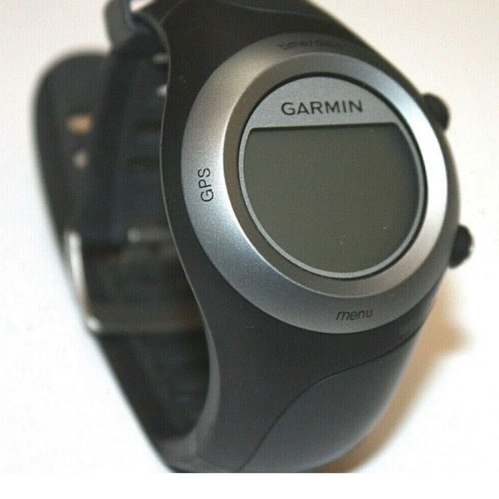 Garmin Black and Silver Smartwatch